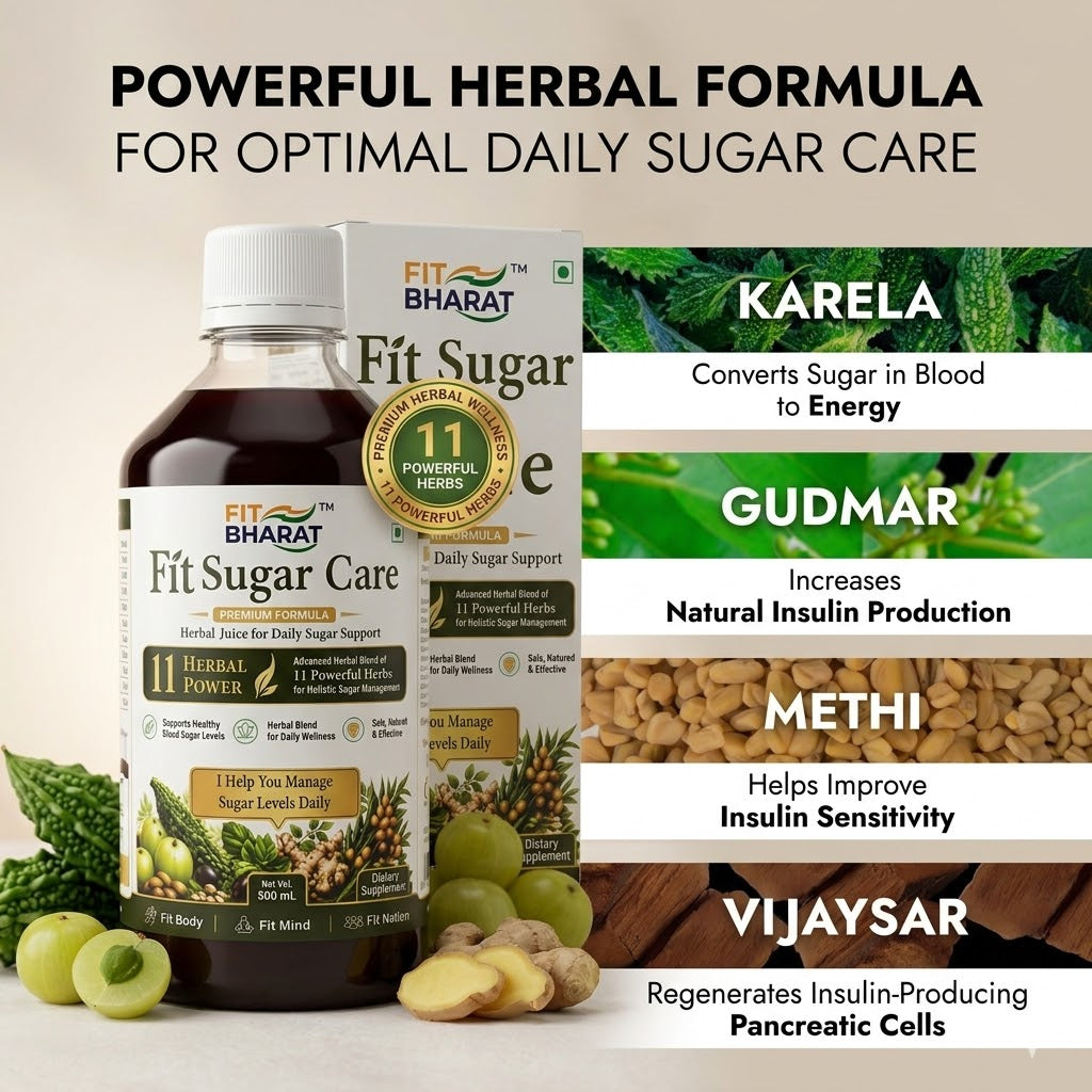 Fit Bharat Sugar Care Juice