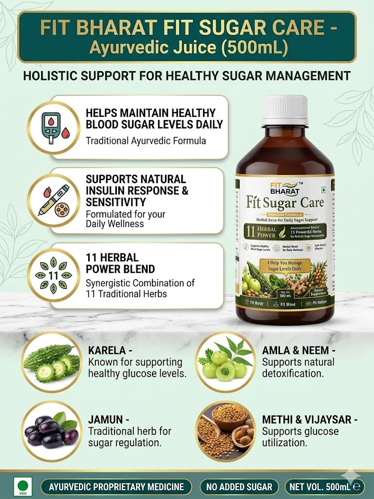 Fit Bharat Sugar Care Juice